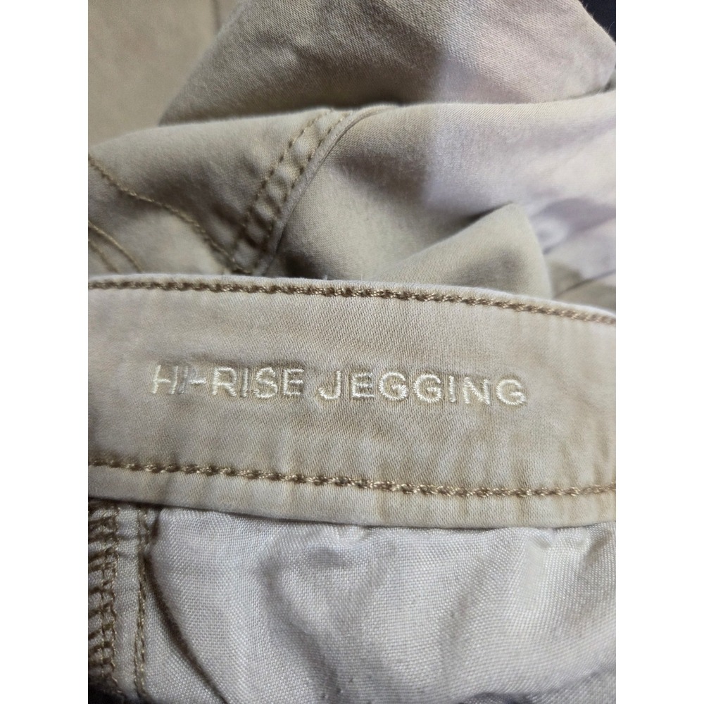 American Eagle Hi-Rise Jegging Khaki Stretch Skinny Pants Womens Size 4 Regular - Picture 5 of 7